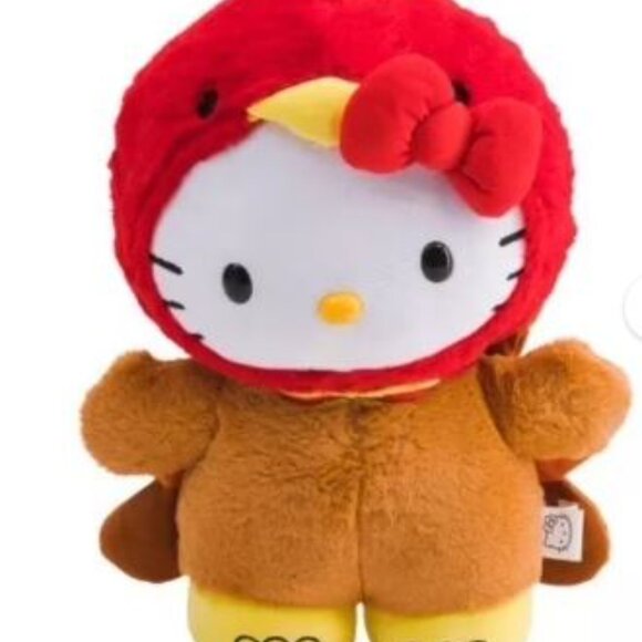 New 2024 Hello Kitty 18” Harvest Greeter Thanksgiving Turkey 🦃 - Picture 1 of 8
